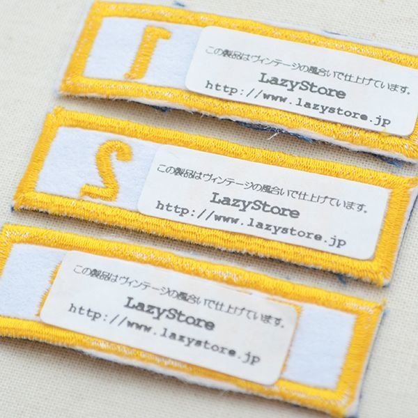 画像4: ヴィンテージレプリカワッペン DEN 1(糊なし) (4)