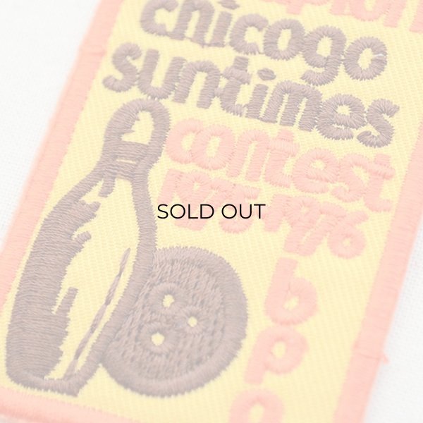 画像2: ワッペン シカゴサンタイムズ(ボーリング) (2)