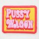 ロゴワッペン プッシーワゴン Pussy Wagon(スクエア)