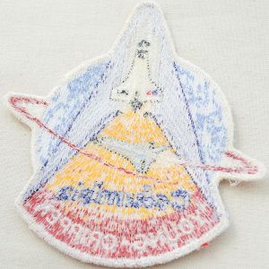 画像3: ワッペン コロンビア号(スペースシャトル/糊なし)