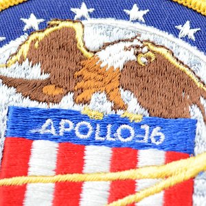画像2: ワッペン アポロ16号記章 Apollo 16(宇宙/糊なし)