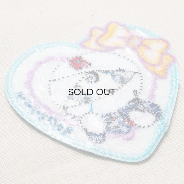 画像3: きらきらワッペン それいけアンパンマン ロールパンナ(ハート) (3)