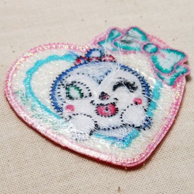きらきらワッペン それいけアンパンマン コキンちゃん(ハート