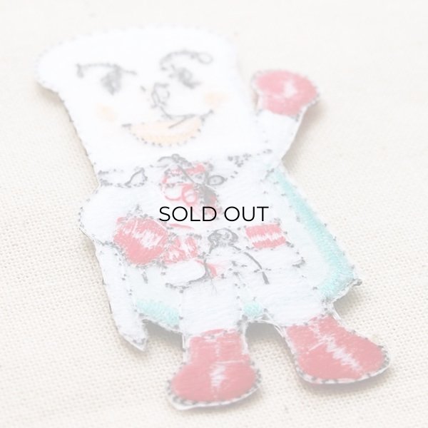 画像3: ワッペン それいけアンパンマン しょくぱんまん(全身) (3)