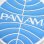 ロゴワッペン パンアメリカン航空 パンナム PANAM(ラウンド)