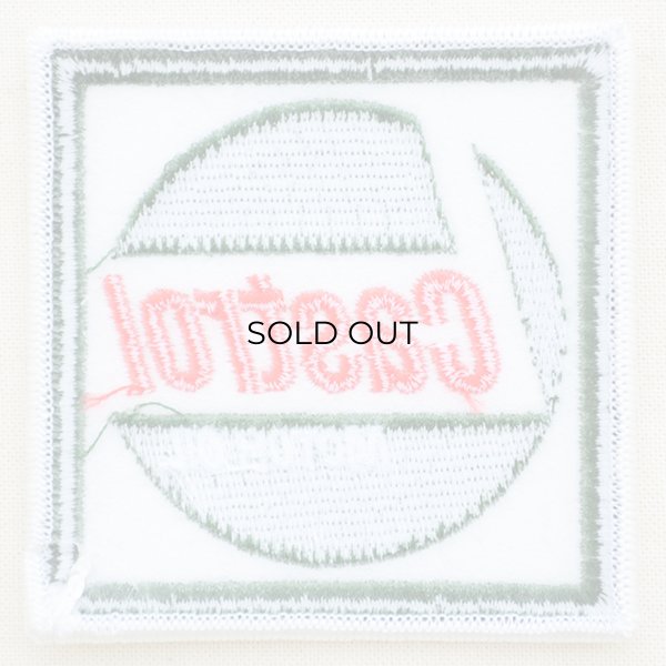 ロゴワッペン カストロール Castrol モーターオイル(スクエア)