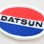 ロゴワッペン ダットサン Datsun(オーバル) 自動車 WD0066