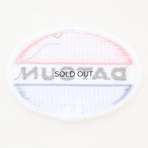 ロゴワッペン ダットサン Datsun(オーバル) 自動車 WD0066