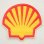 ロゴワッペン シェル Shell オイル(ダイカット)