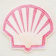 ロゴワッペン シェル Shell オイル(ダイカット)