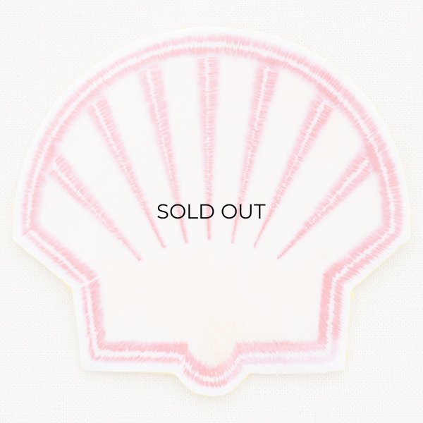 ロゴワッペン シェル Shell オイル(ダイカット)