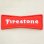 画像1: ロゴワッペン ファイアストン Firestone(レッド) (1)