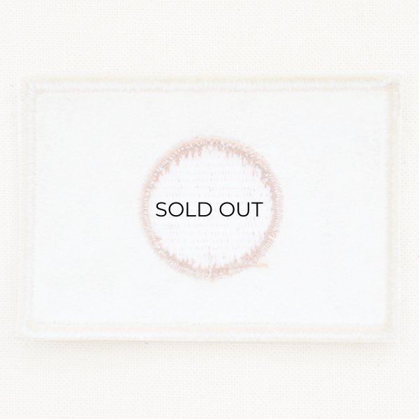 ミリタリーワッペン 日本国旗 日の丸(砂漠仕様) ベージュ WM0033