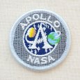 ロゴワッペン アポロナサ APOLLO NASA(Sサイズ) WDM0054