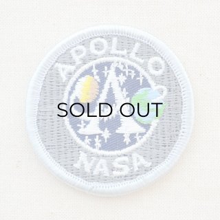 ロゴワッペン アポロナサ APOLLO NASA(Mサイズ) | ワッペン