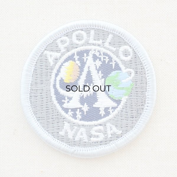 ロゴワッペン アポロナサ APOLLO NASA(Sサイズ) WDM0054