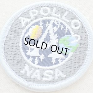 ロゴワッペン アポロナサ APOLLO NASA(Sサイズ) WDM0054