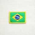 ミニワッペン ブラジル国旗(SSサイズ) Brasil Flag WN0007BR-SS