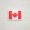 ミニワッペン カナダ国旗(SSサイズ) Canada Flag WN0007BR-SS