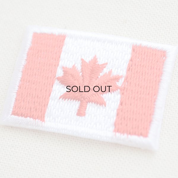 ミニワッペン カナダ国旗(SSサイズ) Canada Flag WN0007BR-SS