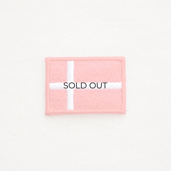 ミニワッペン デンマーク国旗 ダンネブロ(SSサイズ) Denmark Flag WN0007DK-SS