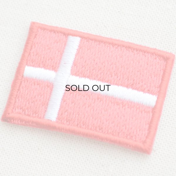 ミニワッペン デンマーク国旗 ダンネブロ(SSサイズ) Denmark Flag WN0007DK-SS