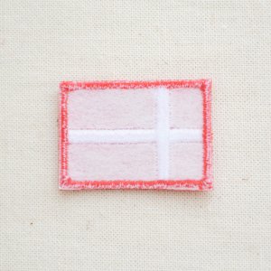 ミニワッペン デンマーク国旗 ダンネブロ(SSサイズ) Denmark Flag WN0007DK-SS