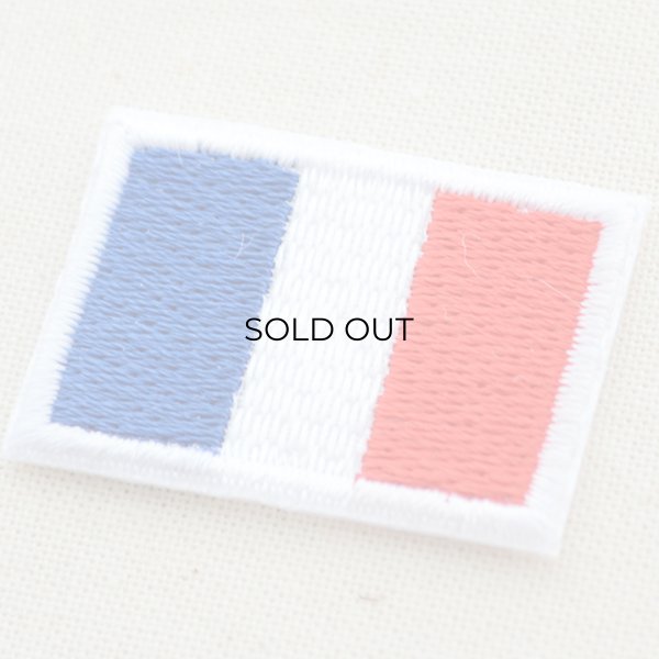 ミニワッペン フランス国旗 トリコロール(SSサイズ) France Flag WN0007FR-SS