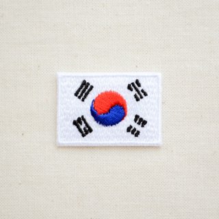 バッジ　韓国　国旗　KOREA バッジ韓国国旗KOREA