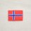 ミニワッペン ノルウェー国旗 (SSサイズ) Norway Flag WN0007NO-SS