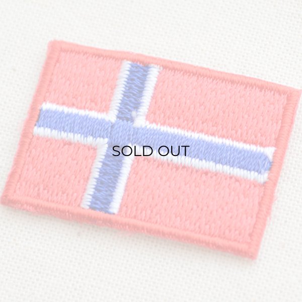 ミニワッペン ノルウェー国旗 (SSサイズ) Norway Flag WN0007NO-SS