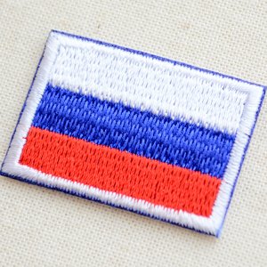 ミニワッペン ロシア連邦国旗 (SSサイズ) Russia Flag WN0007RU-SS