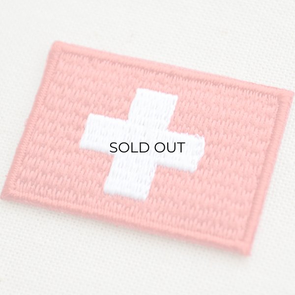 ミニワッペン スイス国旗(SSサイズ) Swiss Flag WN0007SW-SS