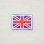 ミニワッペン イギリス国旗 ユニオンジャック(SSサイズ) Union Flag(Union Jack) WN0007UK-SS