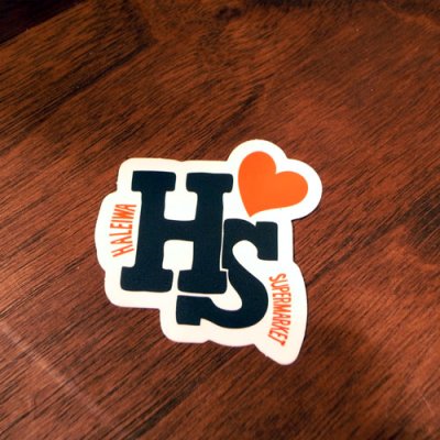 画像1: ステッカー/シール ハレイワスーパーマーケット