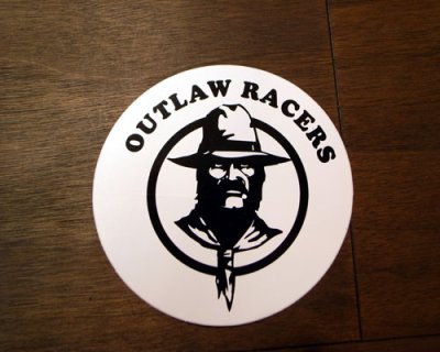 画像1: ステッカー/シール アウトローレーサーズ Outlaw Racers