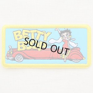 画像1: ワッペン ベティブープ Betty Boop(オープンカー)