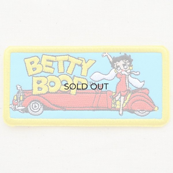 画像1: ワッペン ベティブープ Betty Boop(オープンカー) (1)