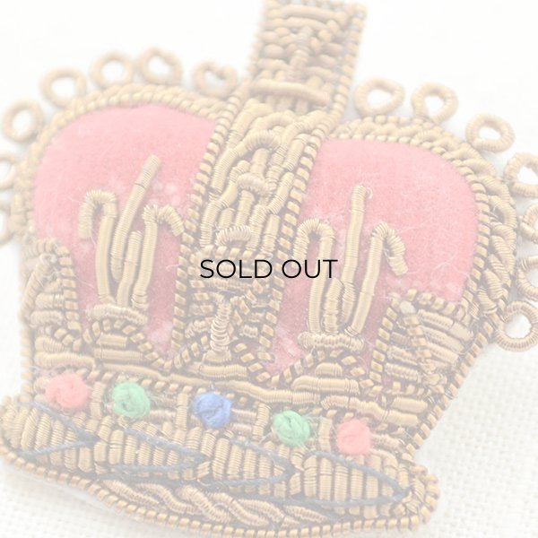 画像2: プレミアムエンブレムブローチ クラウン(王冠/ブロンズ) (2)