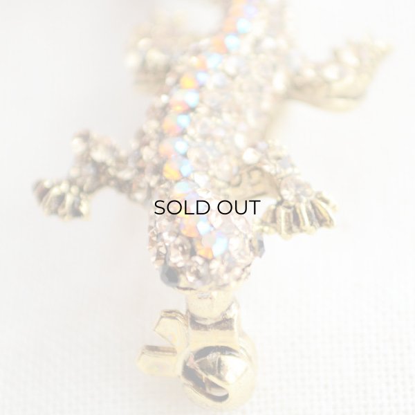 画像3: メタルブローチ Lizard トカゲ (3)