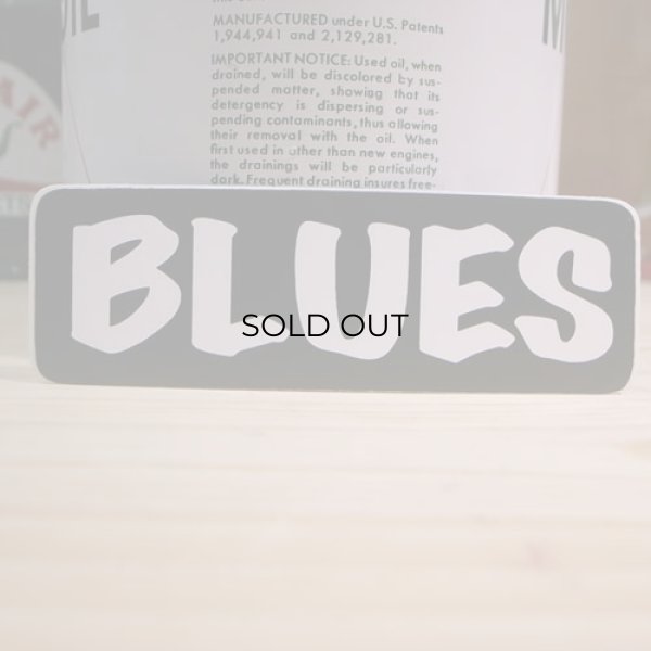 画像1: ステッカー　BLUES (1)