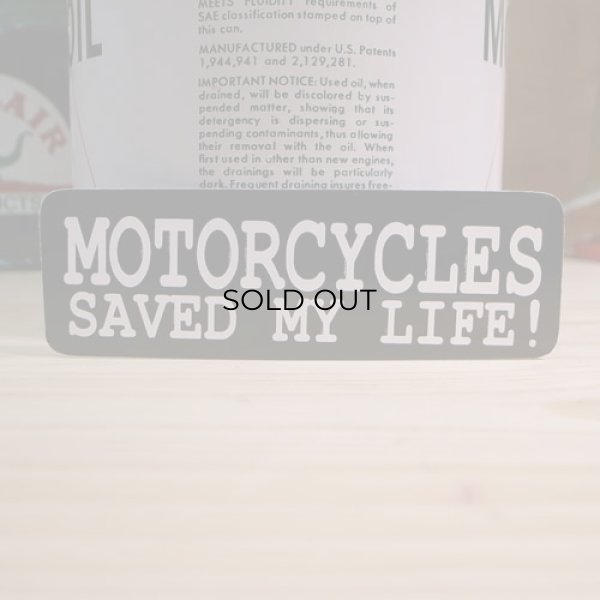 画像1: ステッカー　MOTORCYCLES (1)