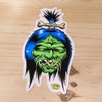 画像1: ステッカー  Shrunken Head
