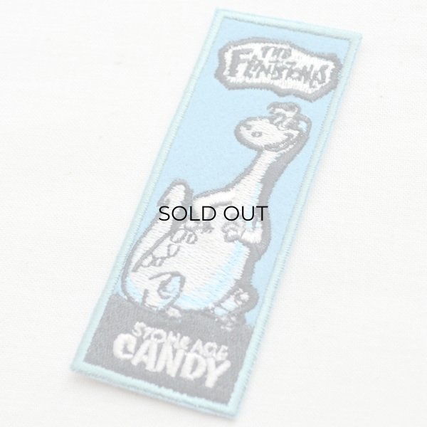 画像2: ワッペン 原始家族フリントストーン ディノ(恐竜/ブルー) (2)