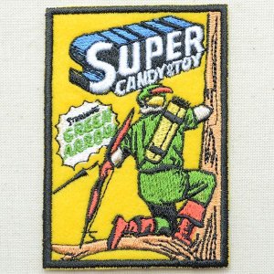 画像1: ワッペン Green Arrow グリーンアロー Super Candy&Toy スーパーキャンディアンドトイ