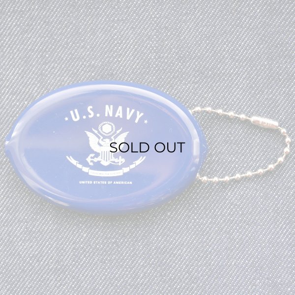 画像1: ラバーコインケース U.S.Navy アメリカ海軍(ネイビー) (1)