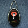 画像1: ラバーコインケース ベティブープ Betty Boop(ブラック) (1)