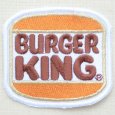 画像1: ロゴワッペン Burger King バーガーキング(スクエア) (1)