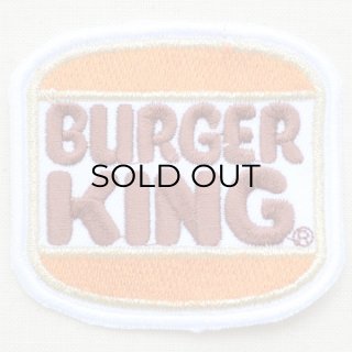 ロゴワッペン Burger King バーガーキング(ラウンド) | ワッペン