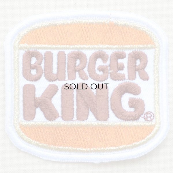 画像1: ロゴワッペン Burger King バーガーキング(スクエア) (1)